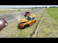 BeamNG Drive Traffic Car Crashes 🚗💥| High-Speed Compilation Videos #47 📹