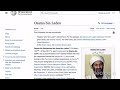 Jesus to Osama Bin Laden- Wikipedia Run