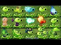 Pvz 2 Challenge - All PEA Plants in Pvz 2 International Vs Chinese Vs Pvz 3 Battlez