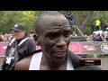 1:59:40! Kipchoge runs historic first sub-2 hour marathon | NBC Sports