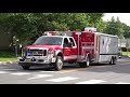 Fire Trucks Responding Compilation - Chief/Staff Cars & Utilities