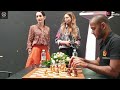 What did Alexander Grischuk point out after the game? | Kateryna Lagno vs Arjun Erigaisi