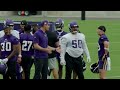 Kevin O'Connell Mic'd Up During Vikings Minicamp Practice