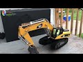 RC EXCAVATOR UNBOXING || HUINA 580 HYDRAULIC FULLY METAL CUSTOM BUILT || FLY SKY || KTTV