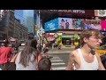 TIMES SQUARE NYC WALKING TOUR | 4K USA