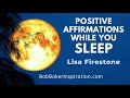Positive SLEEP Affirmations | Soothing Female Voice | Lisa Firestone