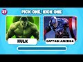 Pick One Kick One, SUPERHERO Edition 🦸‍♂️💫