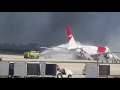 Dynamic Airline catches fire