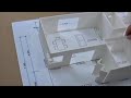 Building Foam board Models Making House Scale Model PART 4