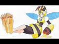 Bomberman and Megaman girls feet compilation