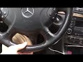 W211 creaking steering wheel