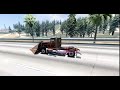 Cars vs. Semi-trailer - BeamNG drive