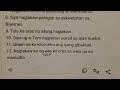 Learn Bisaya Cebuano #193.2 They've been walking to our house; Nanglakaw na sila sa among balay.