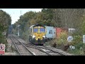 Felixstowe Container Trains November 17th-20th 2021