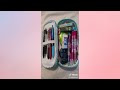 WHATS IN MY BACKPACK TIKTOK COMPILATION 🍎🗒️