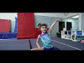 Gymnastics Floor Choreography with Coach Paige (and Eva the Great)
