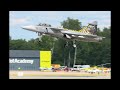 Czech Air Force Saab JAS-39 Gripen demo at Baltic International Airshow