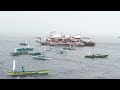 Philippine Civilian Convoy Confronts Chinese Ships in South China Sea | TaiwanPlus News