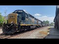 CSX and New England Central RR in Palmer, MA