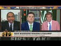 Stephen A. Smith thinks CHANGE IS COMING for the Warriors 🍿 | First Take