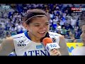 ALYSSA VALDEZ' BEST (vs NU)