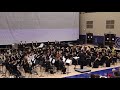 San Marcos Knight Winter Concert with Combined Wind Ensembles
