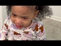 MORNING/NIGHT ROUTINE WITH MY 2 YEAR OLD DAUGHTER TREU DESTINY!