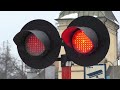 [4K] Przejazd kolejowy, Cieszyn ul. Zamkowa | Polish railroad crossing