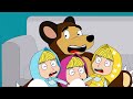 Unstable Masha Family! : Baby Masha is Really Bad? - Masha Funny Animation