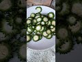 slicing bittergourd #shorts #asmr #satisfying #trendingvideo #viralvideo #veggies