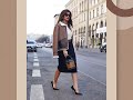 MODA ELEGANTE DE OTOÑO INVIERNO LOOKS ATEMPORALES CLÁSICOS DE BUEN GUSTO