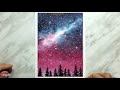 WATERCOLOR GALAXY | How to Paint a Galaxy | Tutorial