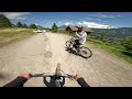 Leysin Bikepark full run - POV with Nikolaj Juhlsen