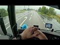 ASMR 🇸🇪 POV Truck Driving 2023 Scania | Sweden 4k New Gopro