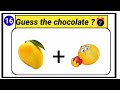Guess The Chocolate By Emoji||chocolate Quiz 2 || Brain Boost.