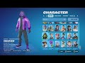 Fortnite locker SKIN TOUR