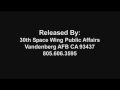 X-37B Landing June 16, 2012 at Vandenberg Air Force Base, CA