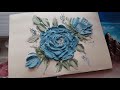 Объёмная живопись цветы (eng sub) Текстурная паста своими руками просто