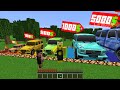 Secret McQuenn CARS HOUSE in Minecraft ! VEHICLE BASE !