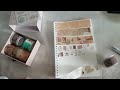 Notebook Therapy - Light Academia Washi Tape Set (Unboxing)