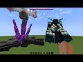 ENDERMAN ALLIANCE Vs WARDEN ALLIANCE MOBS BATTLE IN MINECRAFT