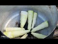 Harvest & process bamboo shoots goes to the countryside market to sell | Triệu Thị Dất