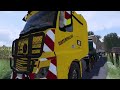 🚧 Transporting & Moving Train, Using Crane Liebherr LTM1300 ⭐ FS19 Les Plaines Ardennaises Timelapse