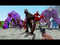 NEW GARTEN OF BANBAN 7 CHARACTERS VS ALL SLENDYTUBBIES FAMILY (Garry's Mod)