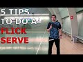 4 TYPES OF SERVE - Badminton Tutorial