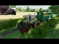 Real hard conditions to spread manure (Stuck in mud) | Farming Simulator 22