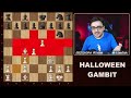 Destroy Everyone with the Halloween Gambit | Chess Opening Tricks, Traps & Strategy to Win Fast