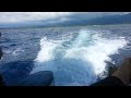 traveling on a boat from lombok to gili trawangan - HD