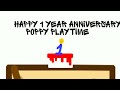 Happy 1 year anniversary Poppy Playtime | DC2 Poppy Playtime Animation @MOB Games