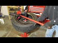 Tire Mount/Dismount on  Steel Rim